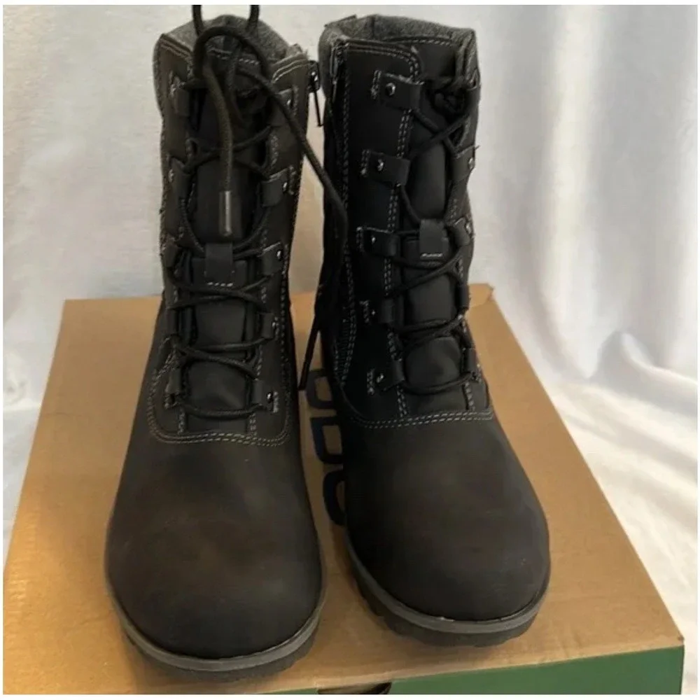 JBU by Jambu Summit Waterproof B2SMT01 Women's Winter Boots Black Size 12 US NIB